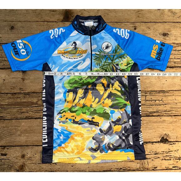 Squadra Men’s Size S Cycling Jersey 2006 MS150 Ride For Cure - Picture 3 of 6